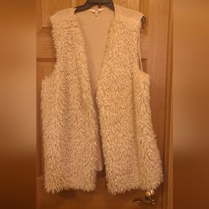 Sharpa and sweater vest